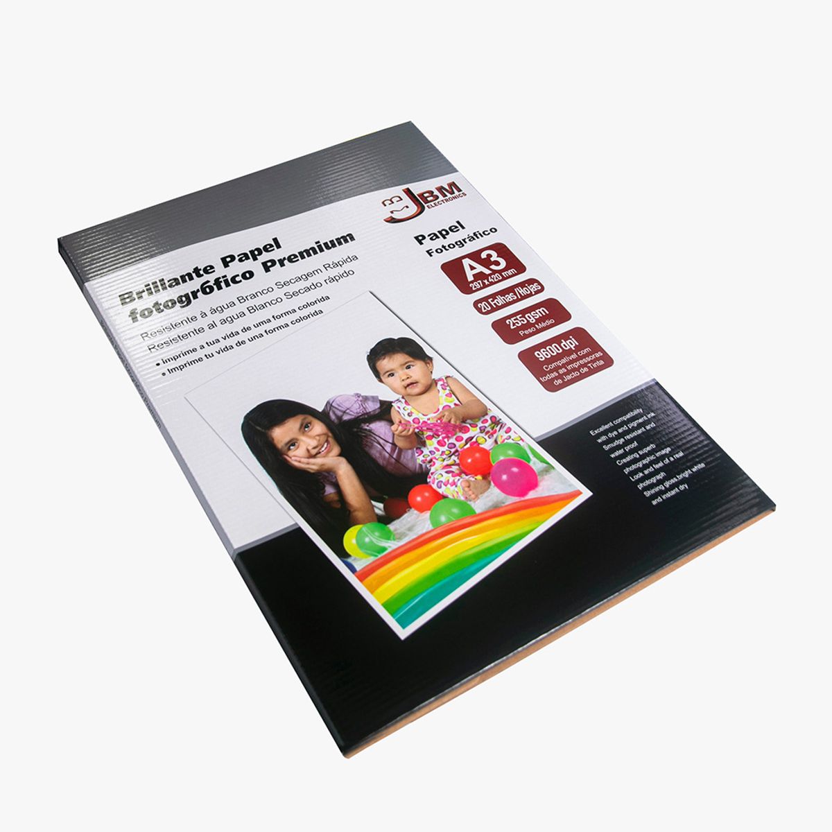 NACIONAL - Papel fotográfico brillante premium A3