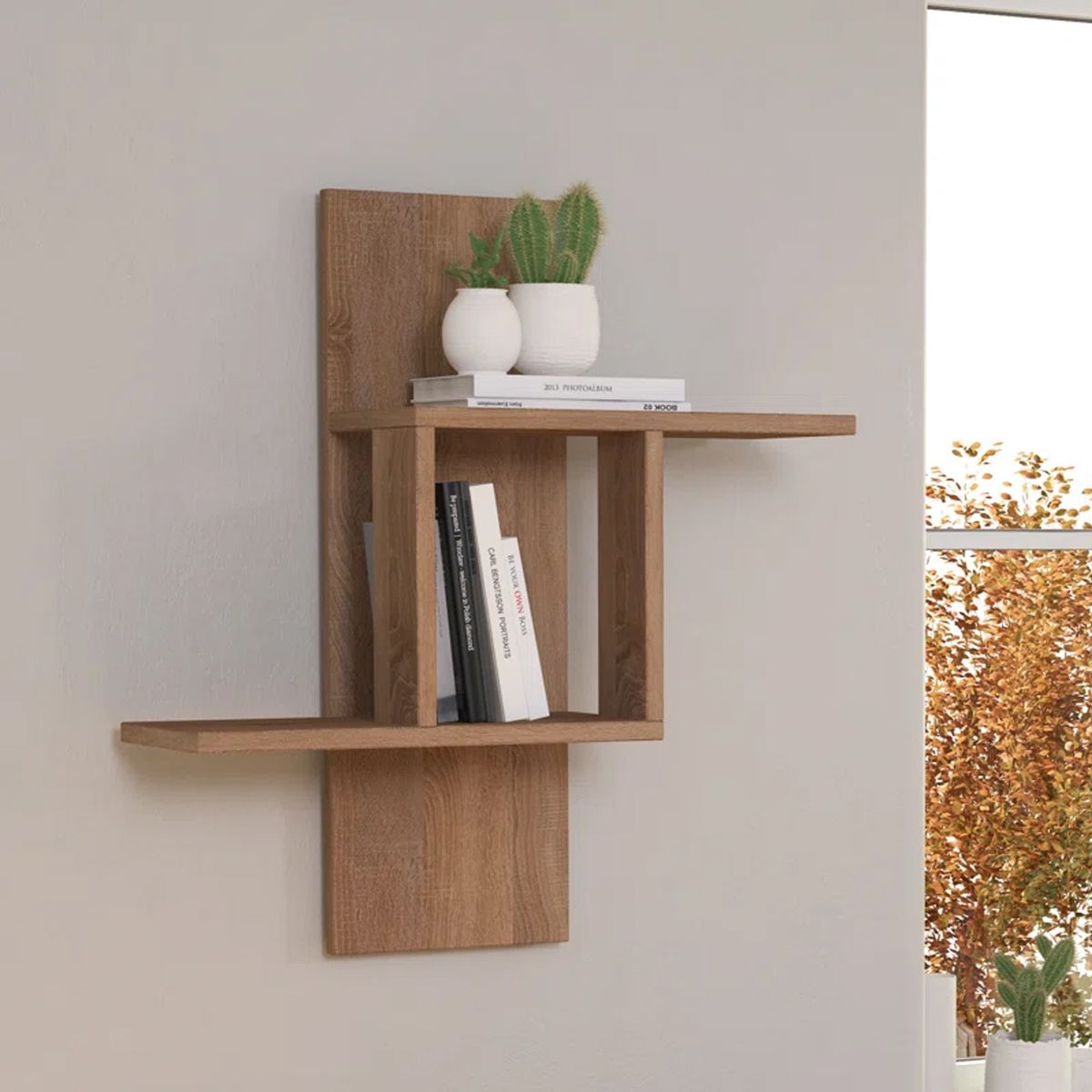 GENERICO - Repisa Decorativa MELLI Roble