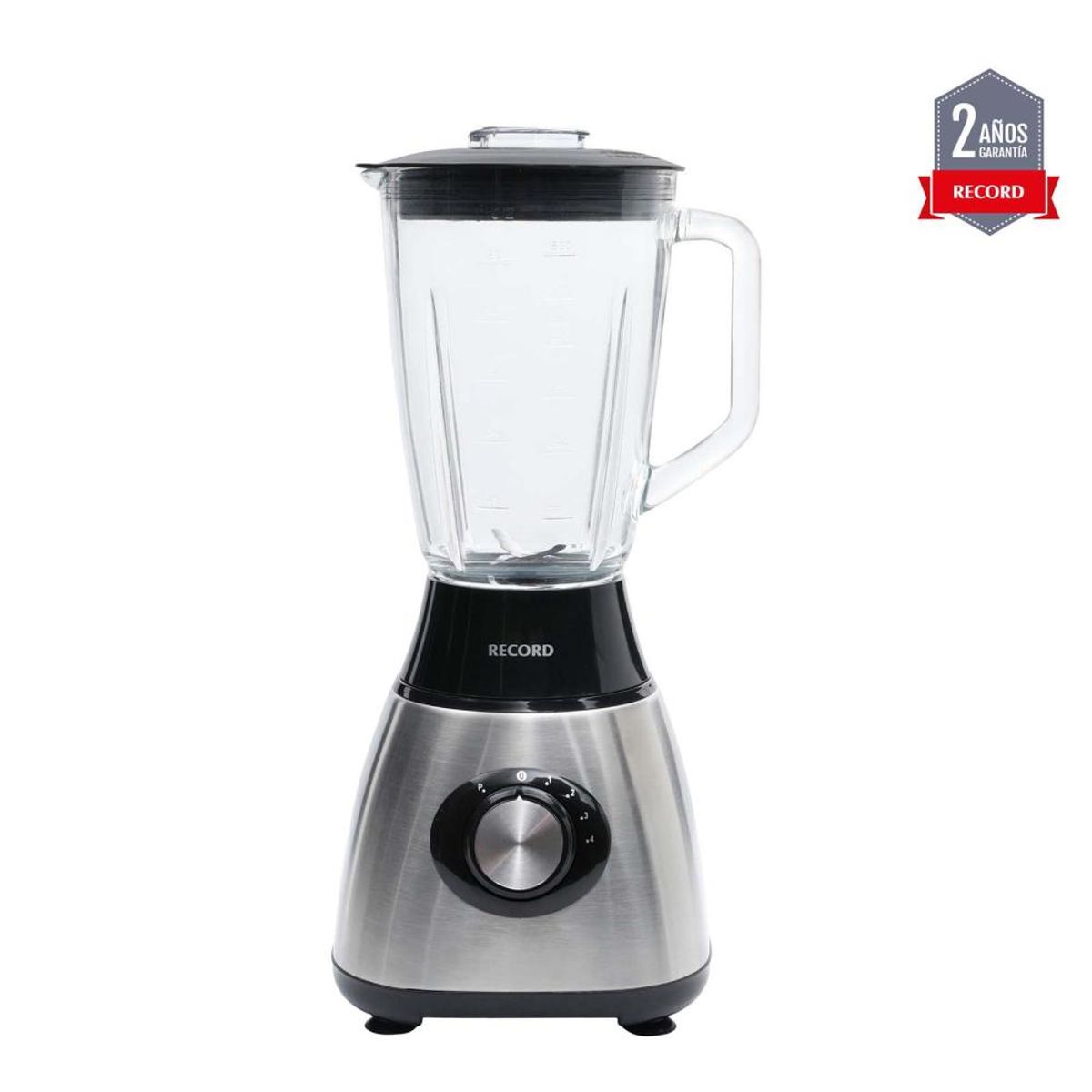 RECORD - Licuadora Record 15L + Pulsador Inox REC-INLAC600