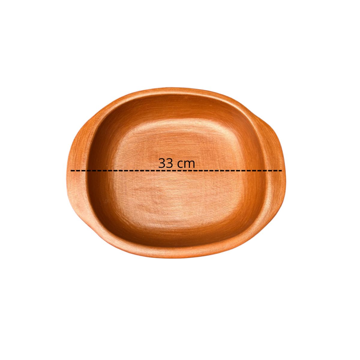 ACHALLAY ARTESANIA DE BARRO - Fuente de Barro 33 cm Artesanal