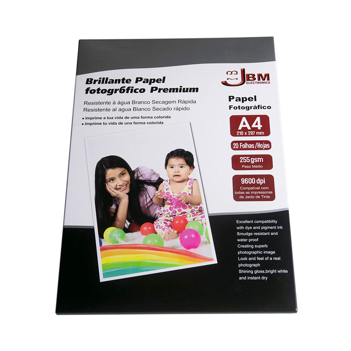 NACIONAL - Papel Fotográfico Brillante Premium A4