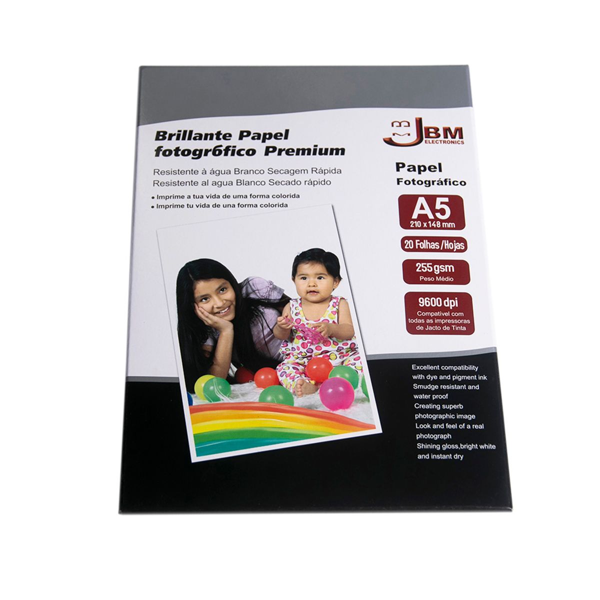 NACIONAL - Papel Fotográfico Brillante Premium A5