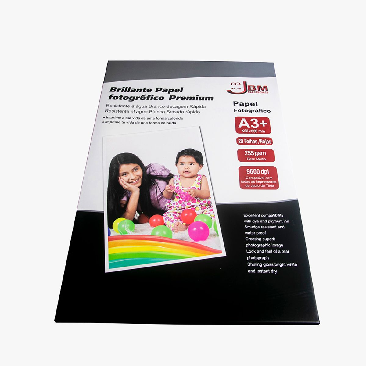 NACIONAL - Papel Fotográfico Brillante Premium A3+ MAS