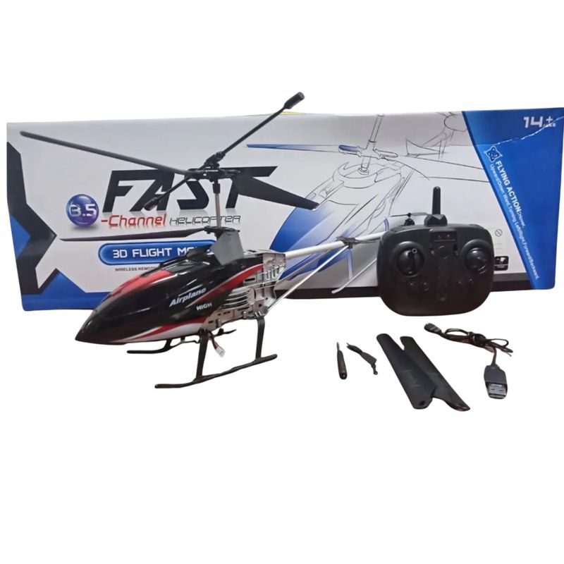 Helicóptero a control remoto Batería recargable USB Giro de 360º