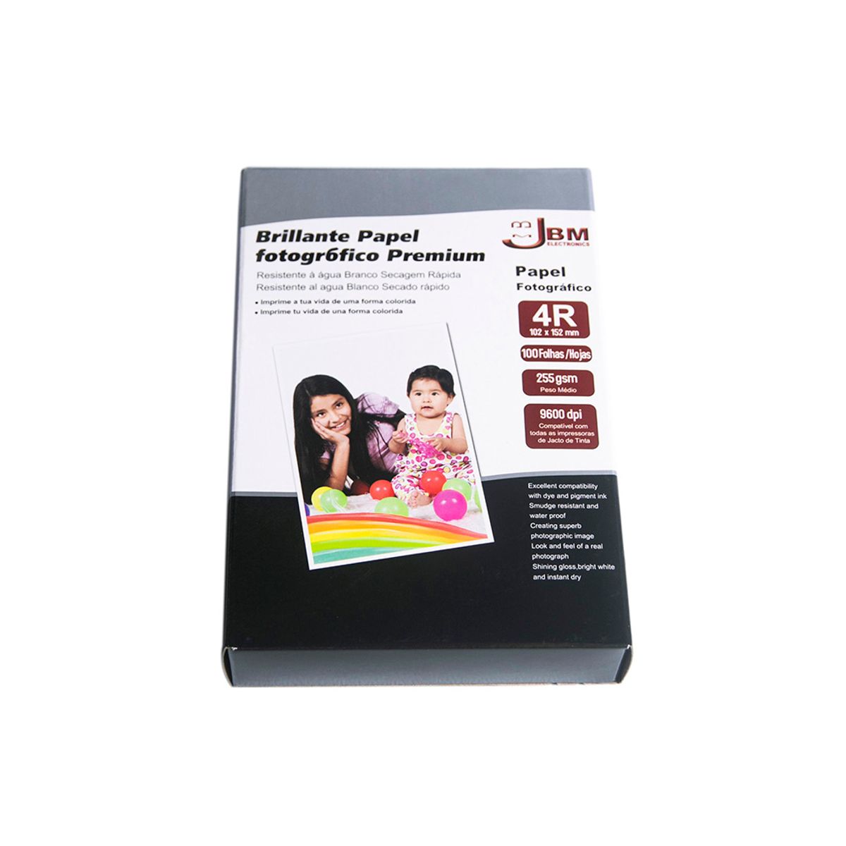 NACIONAL - Papel Fotográfico Brillante Premium 4R