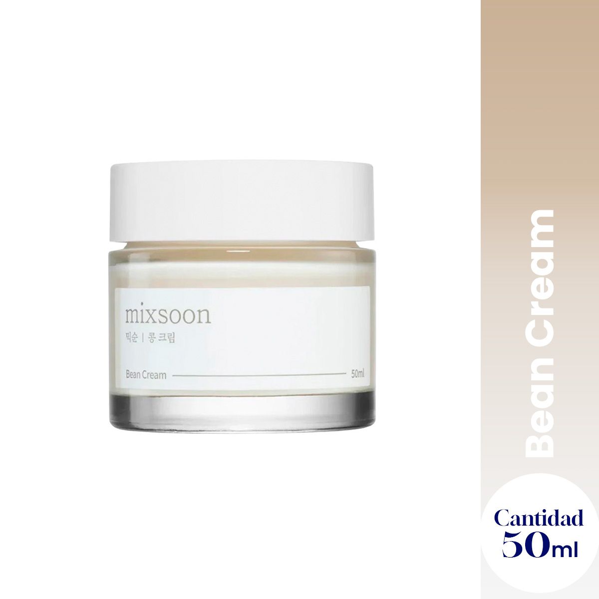 GENERICO - BEAN CREAM 50ML MIXSOON -  Facial Hidratante