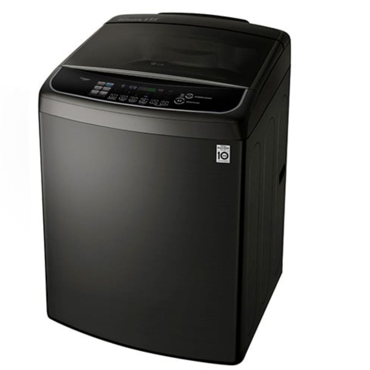 LG - LAVADORA LG 22 KG CARGA SUPERIOR TURBOWASH 3D STEAM WT22BSS6H CONECTIVIDAD WI-FI NEGRO ACERO