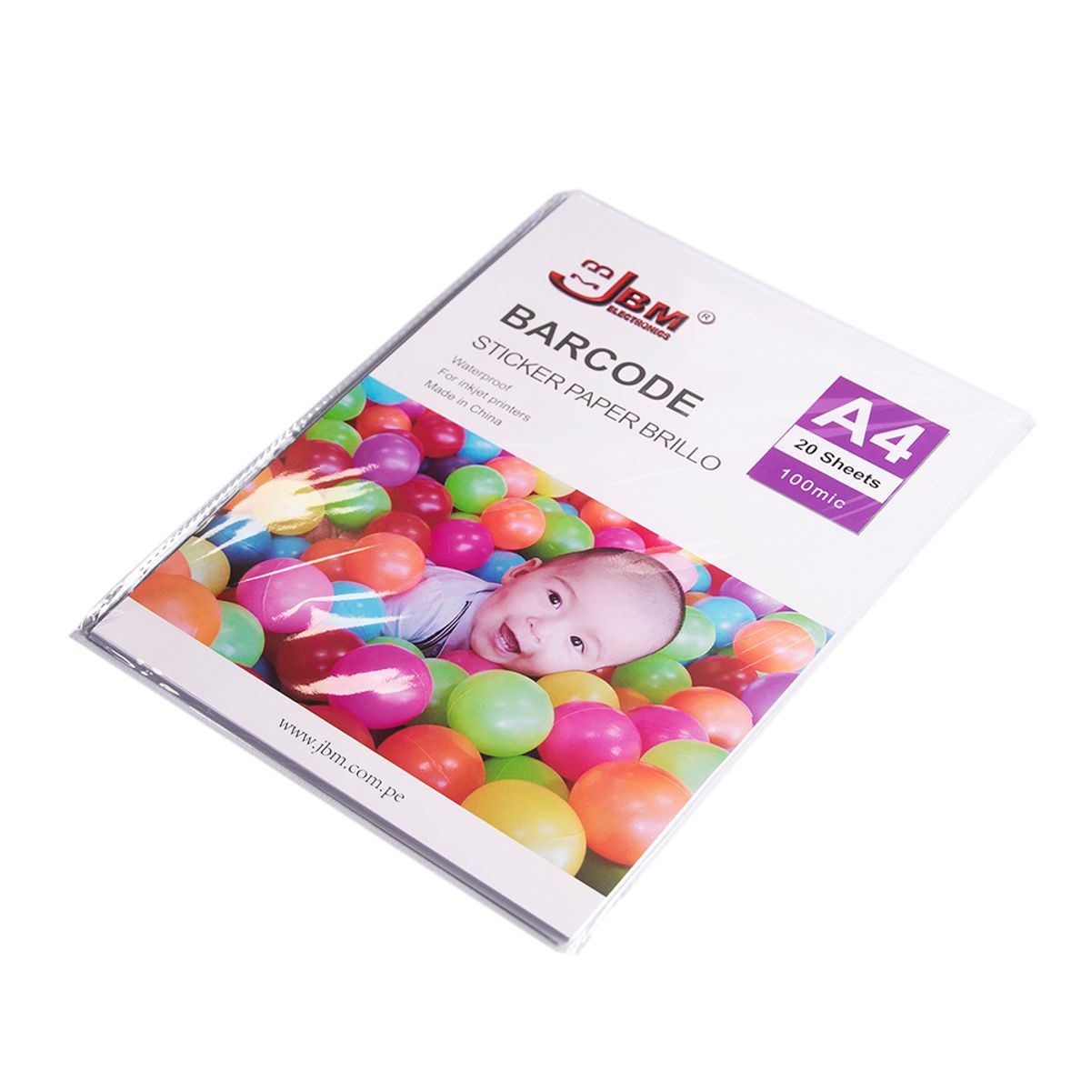 NACIONAL - Papel Adhesivo Cuadrado De Agua 3D