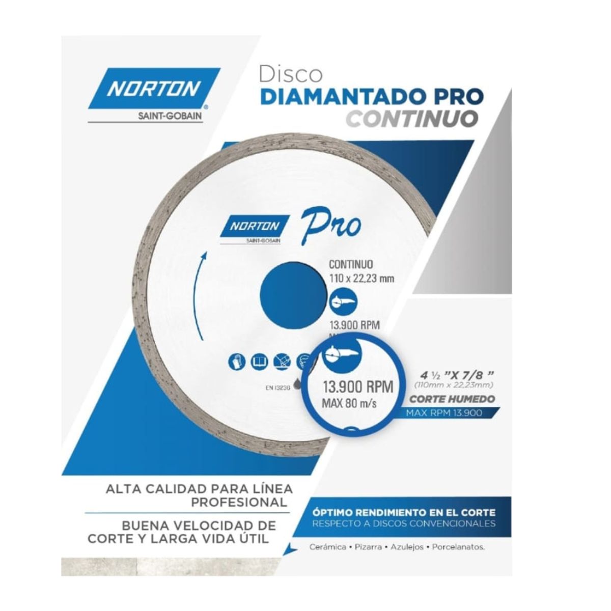 NORTON - DISCO DE CORTE NORTON PRO