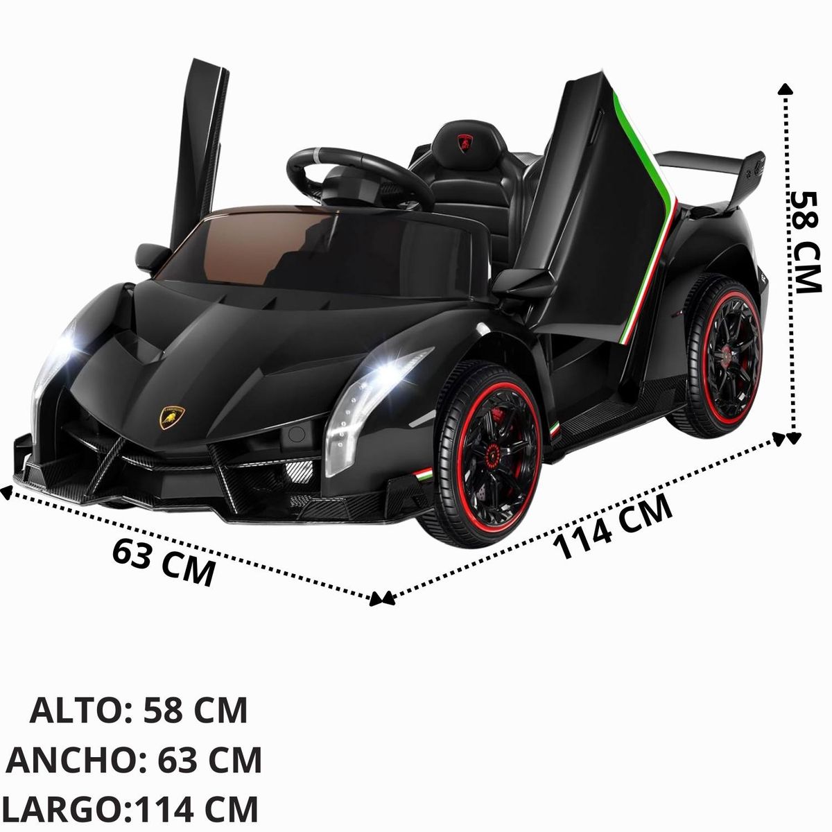 LAMBORGHINI - Carro a batería Lamborghini XMX-615