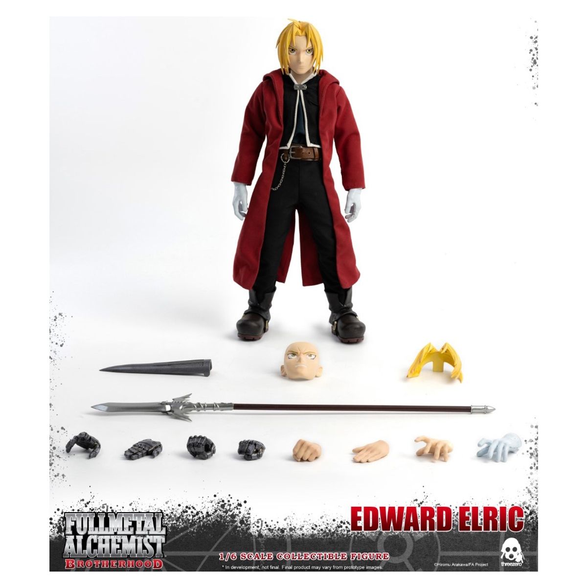 FULL FIGURE - Fullmetal Alchemist Brotherhood FigZero Edward Elric 25cm