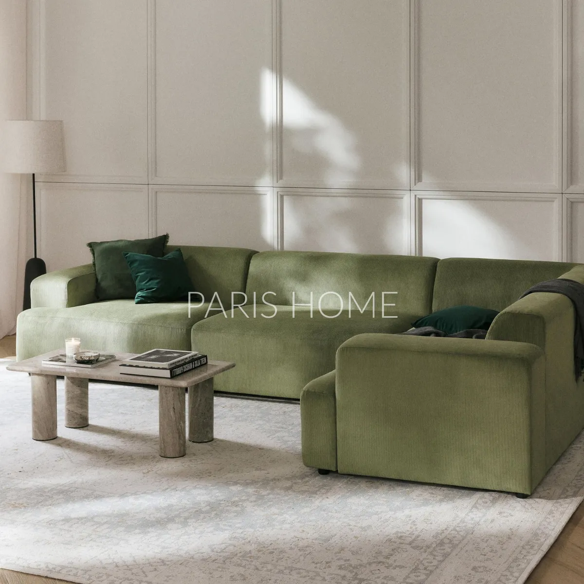 GENERICO - Seccional Derecho Rinconera Grande Gala 4 Plz Pana - Verde Oliva