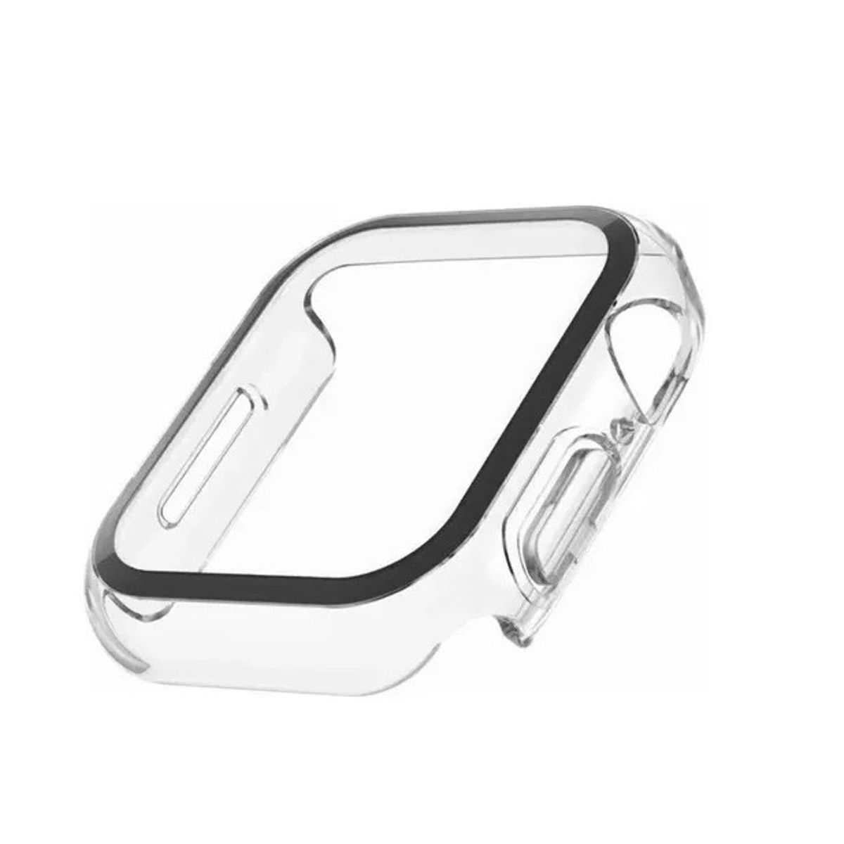 GENERICO - Bumper Case Convertidor a Ultra para Watch 44MM Transparente