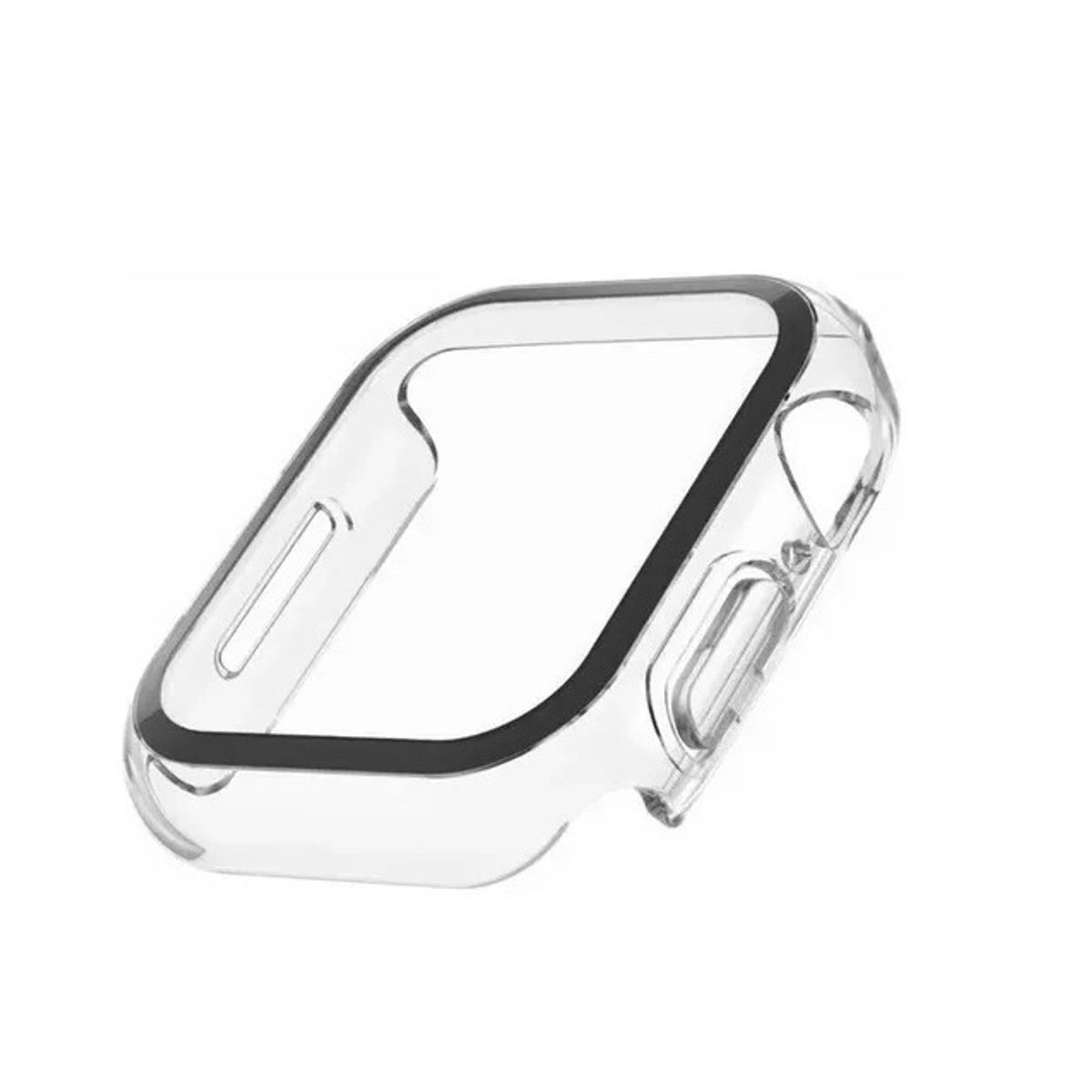 GENERICO - BUMPER CASE PARA WATCH DE 46MM SERIE 10 TRANSPARENTE