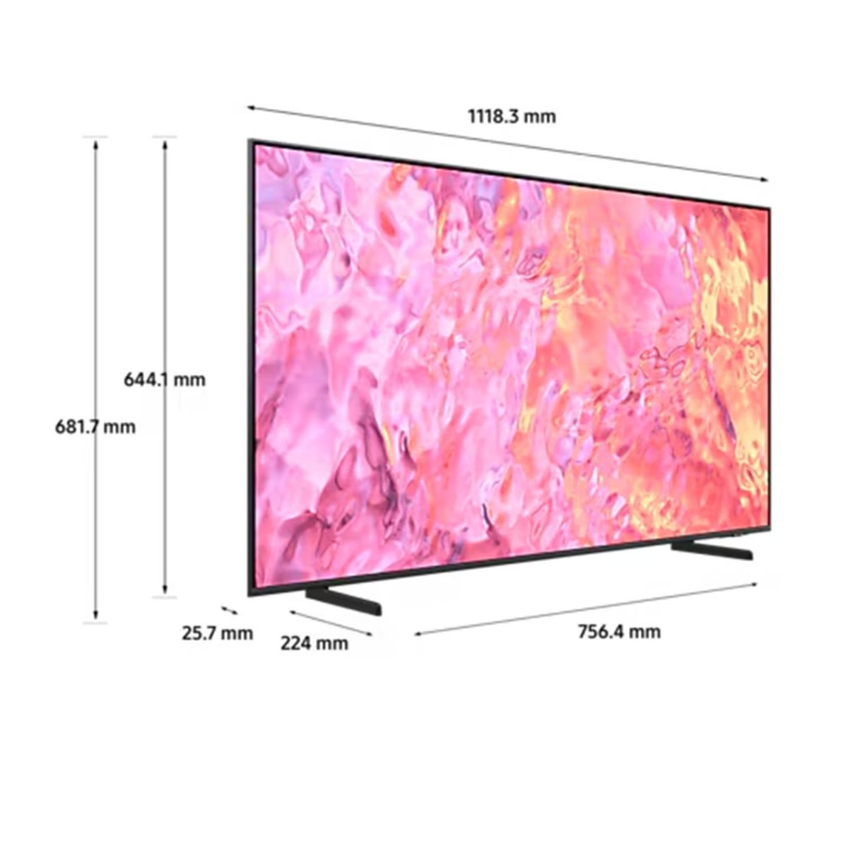 SAMSUNG - Televisor Samsung 50” QLED 4K UHD Smart TV QN50Q60CAGXPE