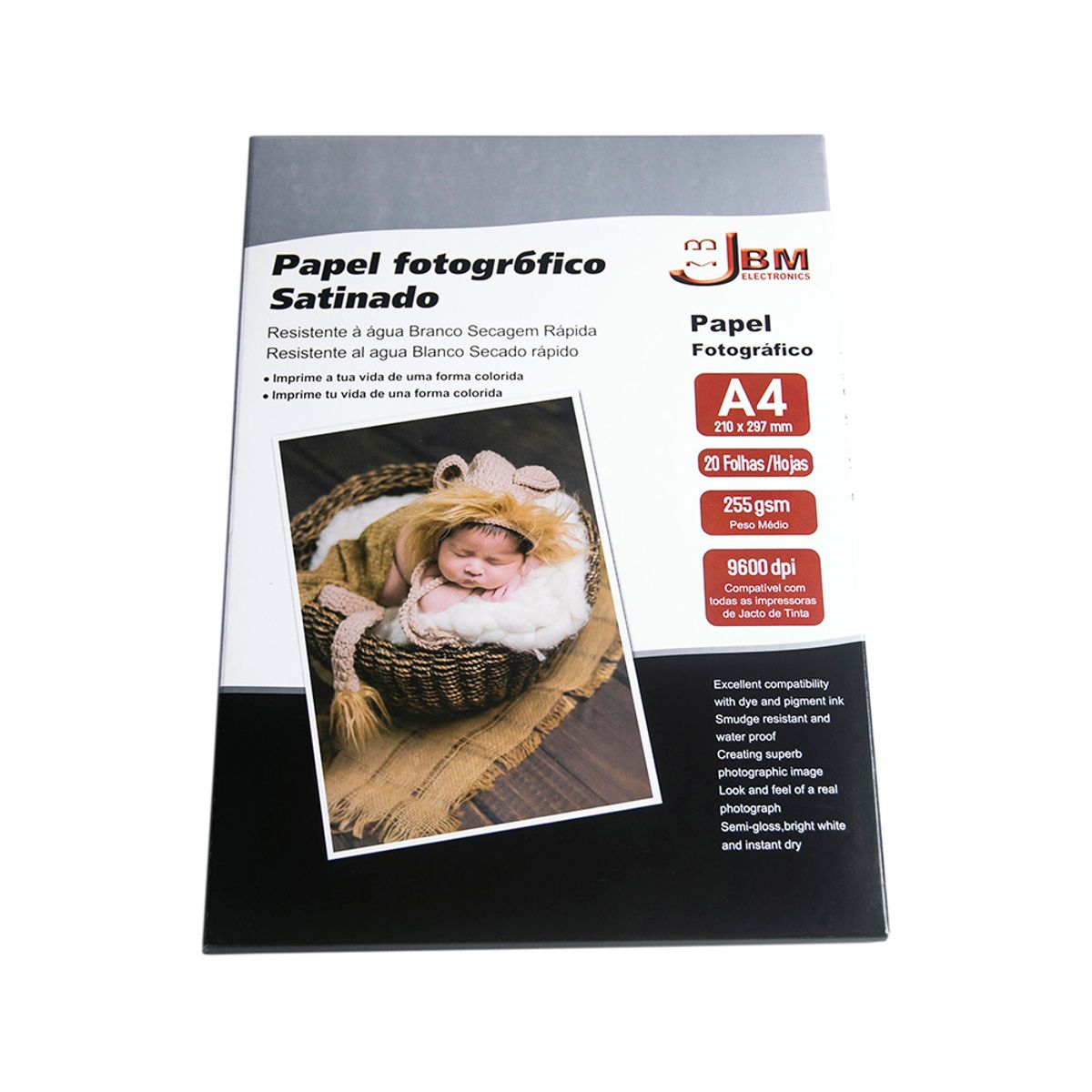 NACIONAL - Papel Fotográfico Satinado A4