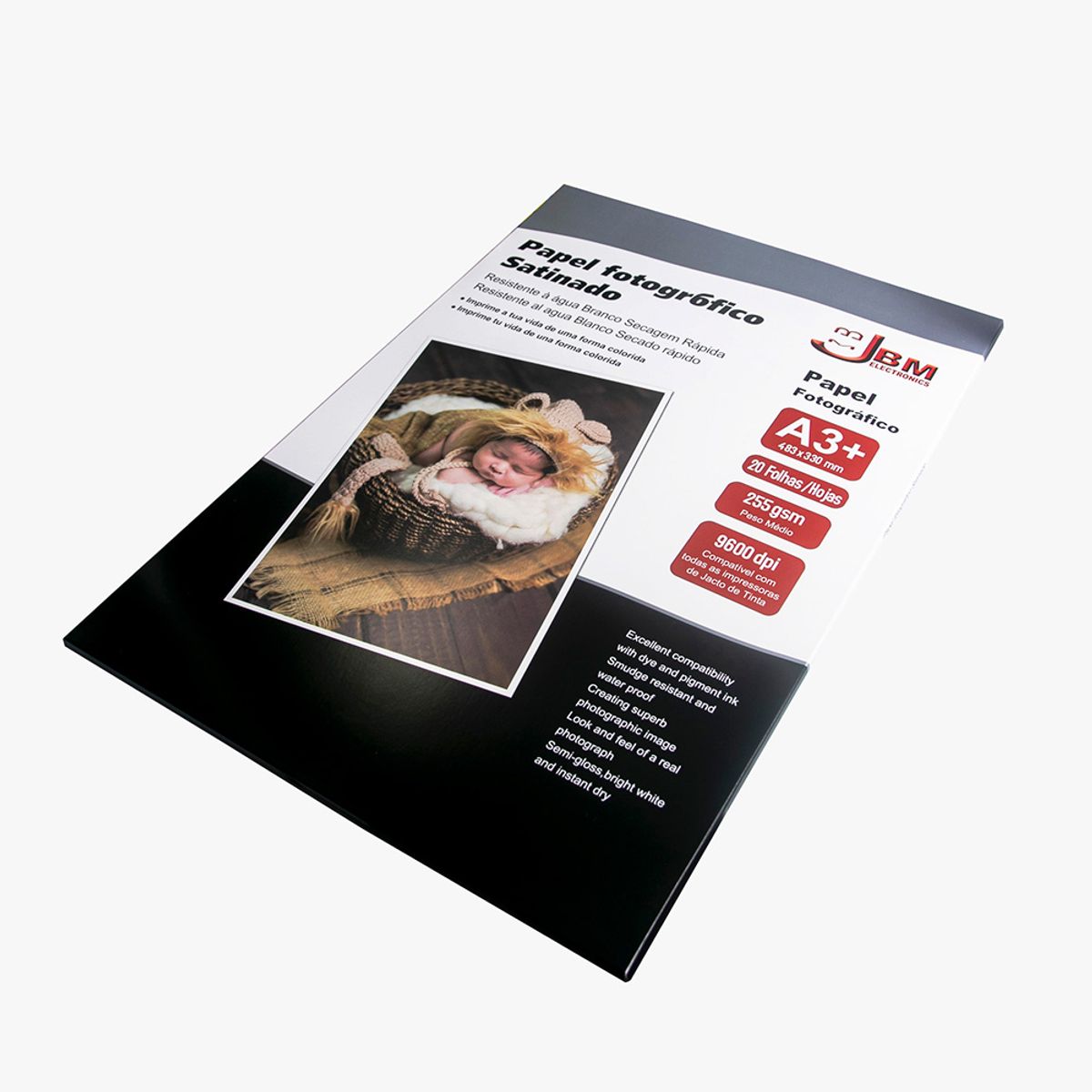 NACIONAL - Papel Fotográfico Satinado A3+