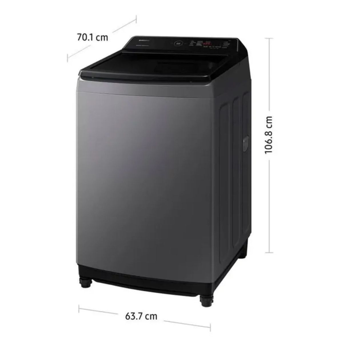 SAMSUNG - Lavadora SAMSUNG Carga Superior 16Kg WA16CG6441BD