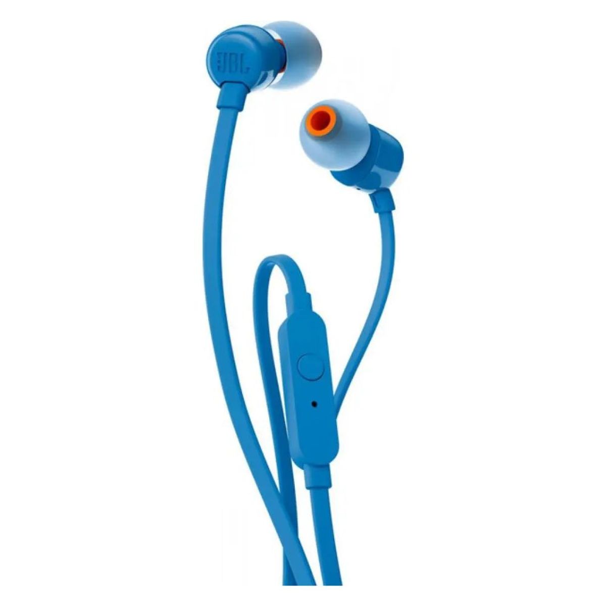 JBL - Audífonos Jbl Tune 110 Azules Con Micrófono Y Conector 3.5Mm