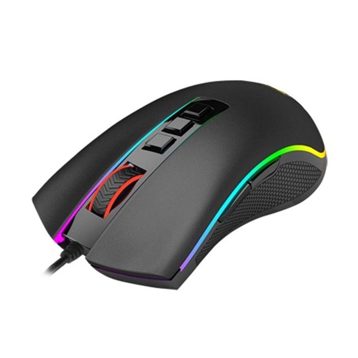 REDRAGON - MOUSE GAMER REDRAGON COBRA ( M711 ) LED RGB - USB - 10000 DPI - BLACK