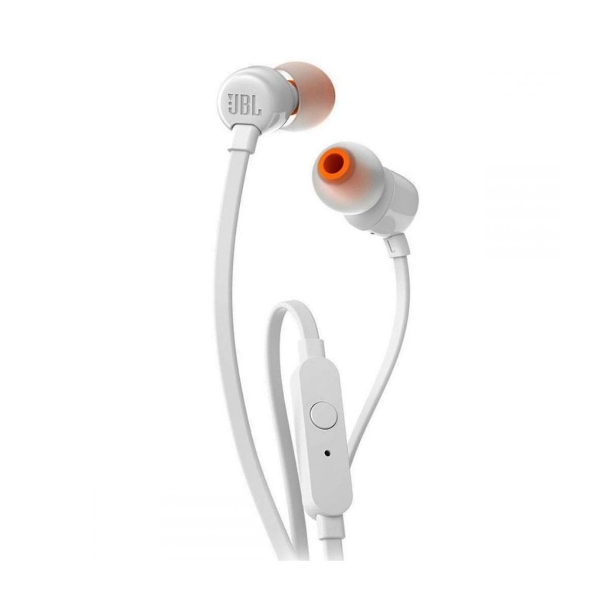 JBL - Audífonos Jbl Tune 110 Blancos Con Micrófono Y Conector 3.5Mm