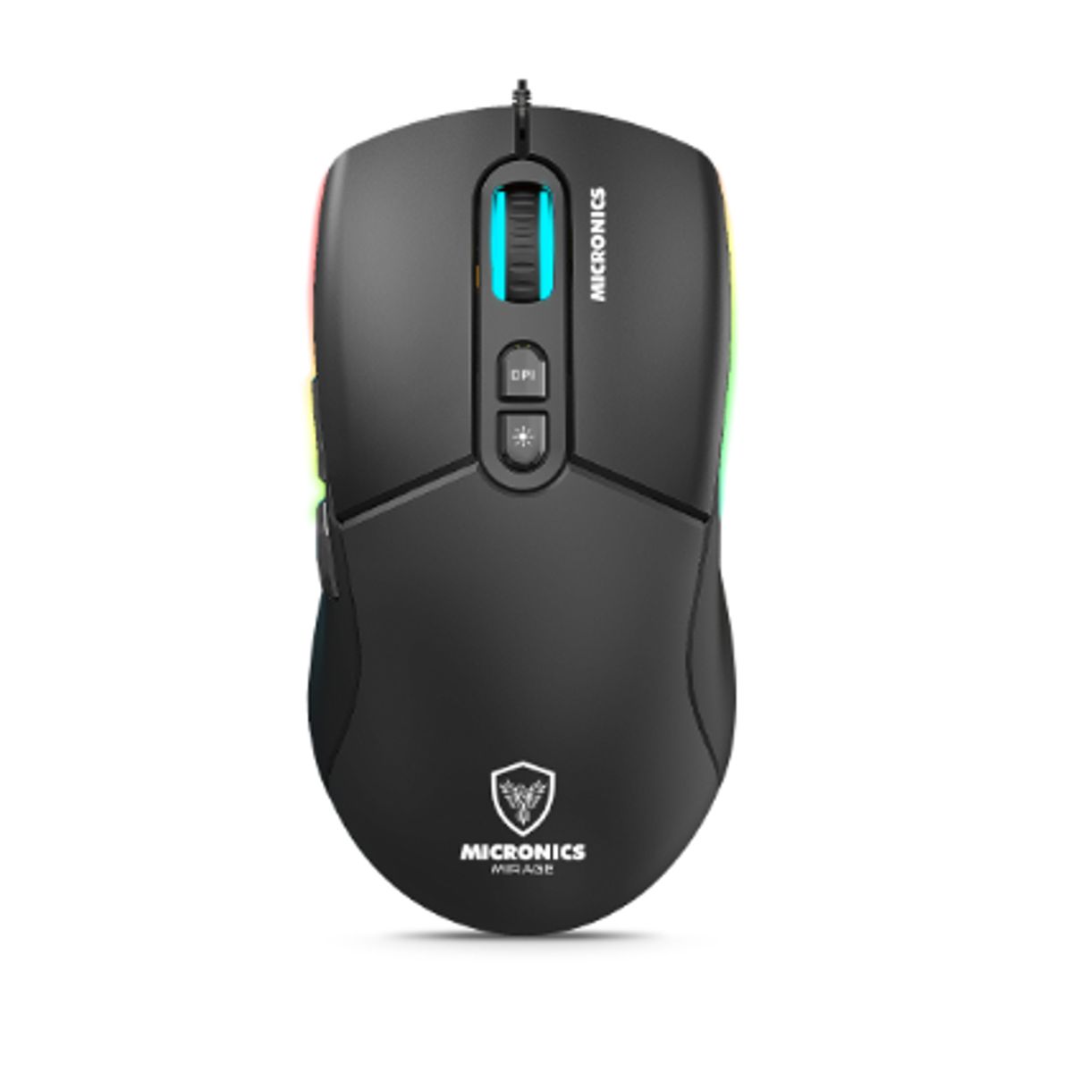 MICRONICS - MOUSE MICRONICS GM890 GAMER USB RGB 7B 12800DPI