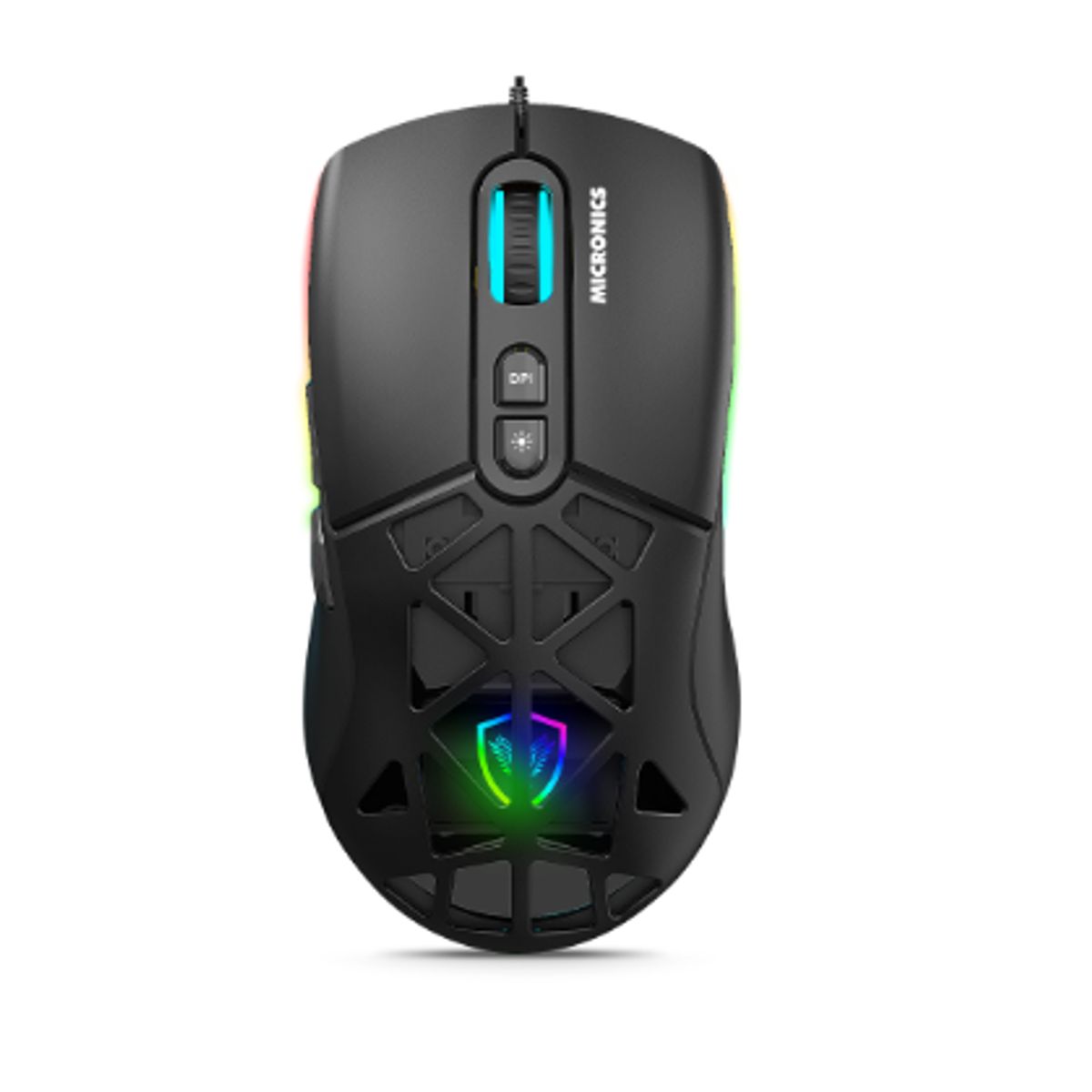 MICRONICS - MOUSE MICRONICS GM890 GAMER USB RGB 7B 12800DPI