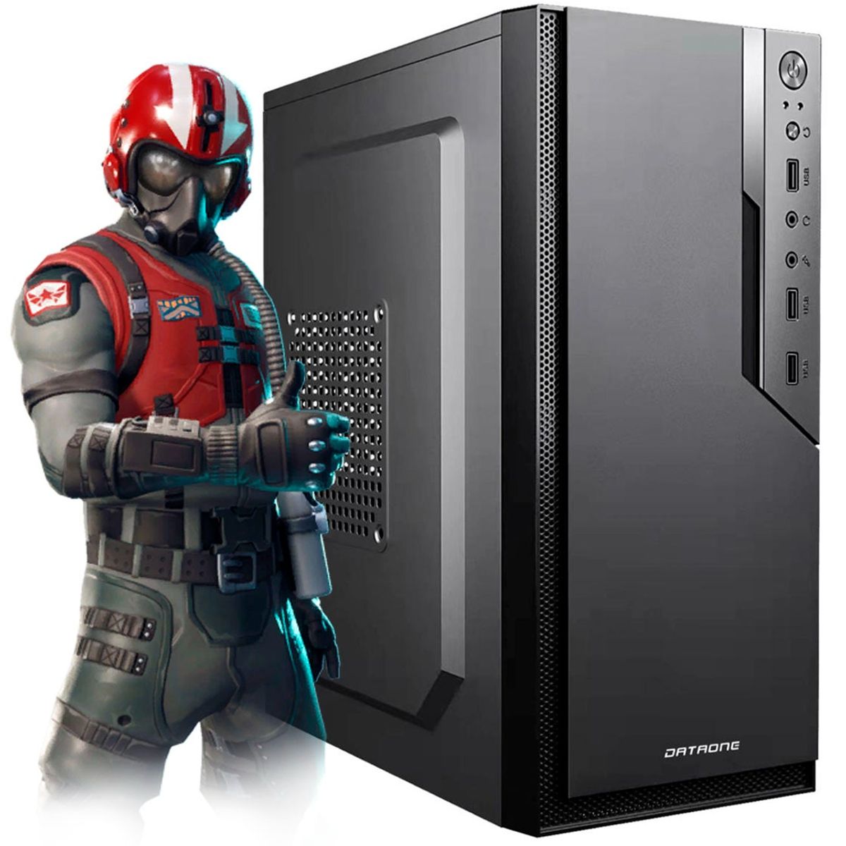 INTEL - Computadora Pc Intel Core i3 10105 RAM 8GB SSD 512GB