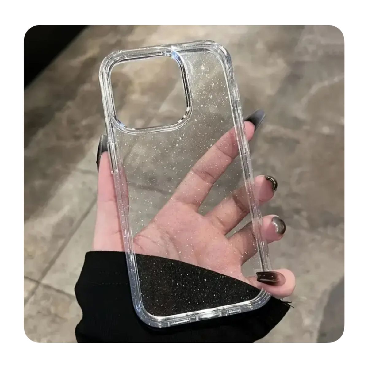 GENERICO - Case Transparente Escarchado - Iphone 13 / Iphone 14