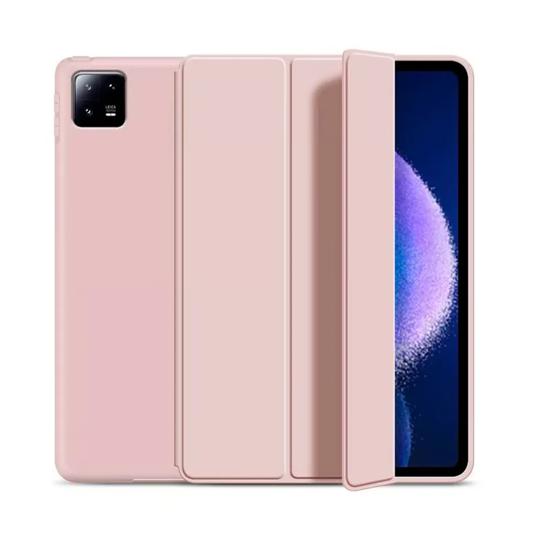 XIAOMI - Case Imantada y Mica de vidrio para Tablet Xiaomi PAD 7 PRO - Rosa