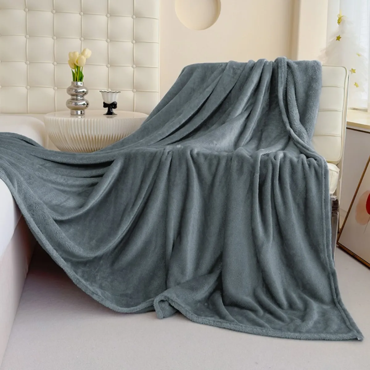 CASATEX - MANTA PIEL DE DURAZNO  3 PLZ