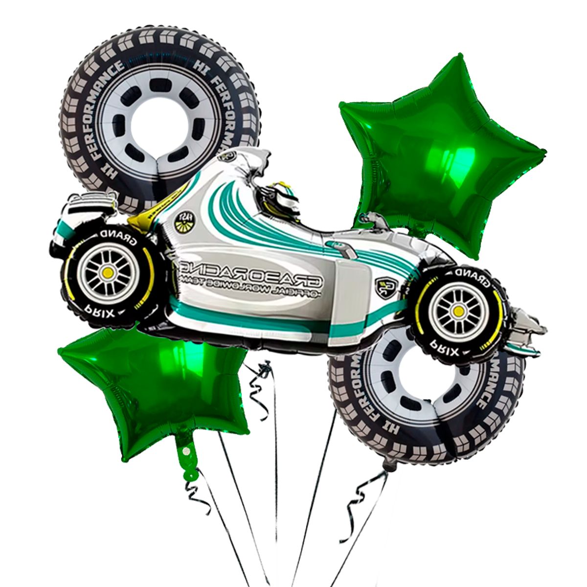 GENERICO - Globos de CARRO DE CARRERA