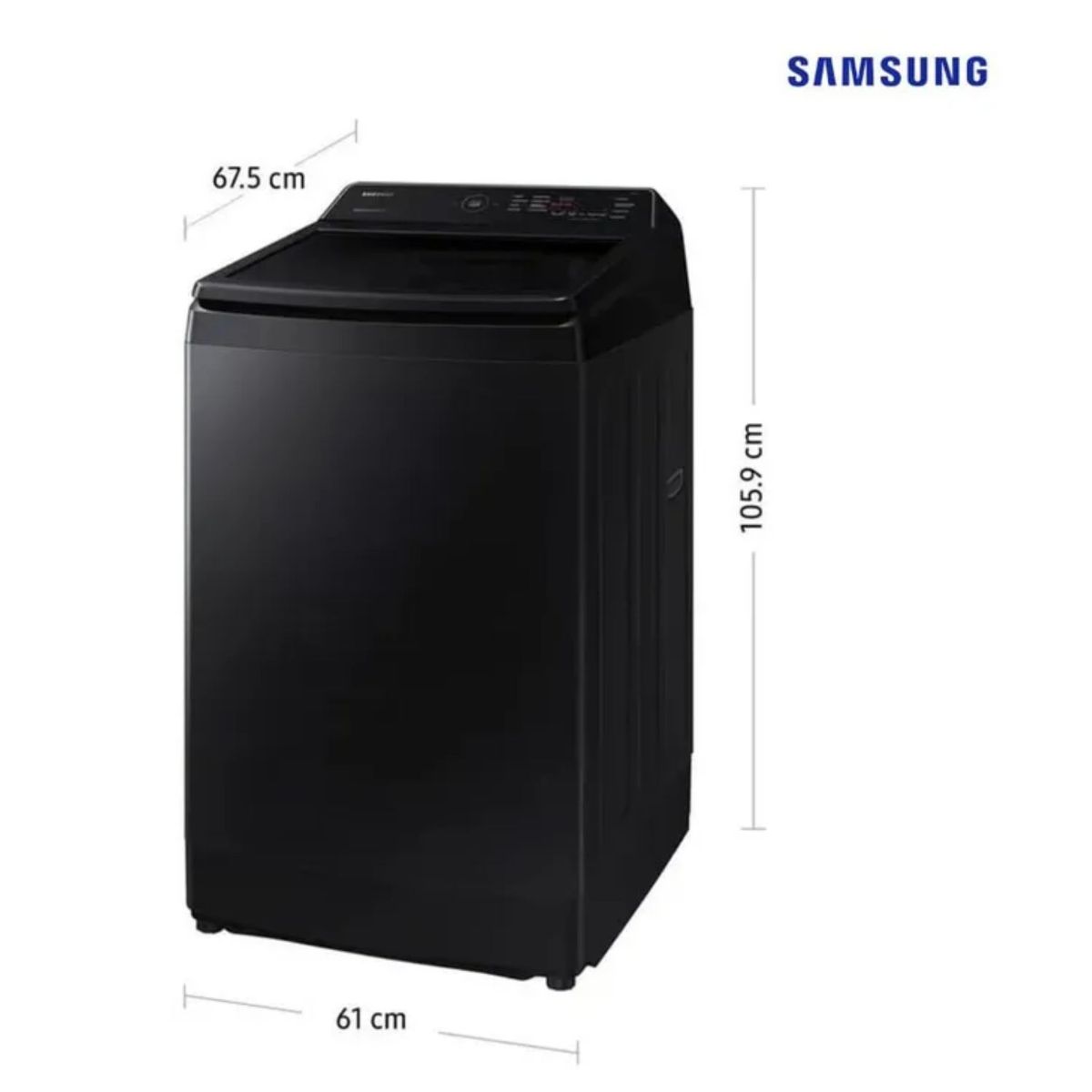 SAMSUNG - LAVADORA SAMSUNG WA13CG5441BV 13KG