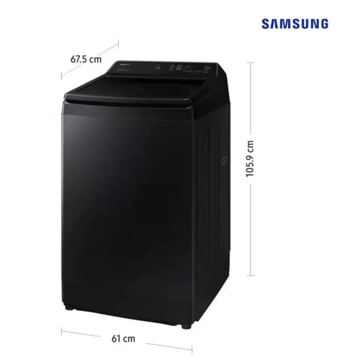 SAMSUNG - LAVADORA SAMSUNG WA13CG5441BV 13KG