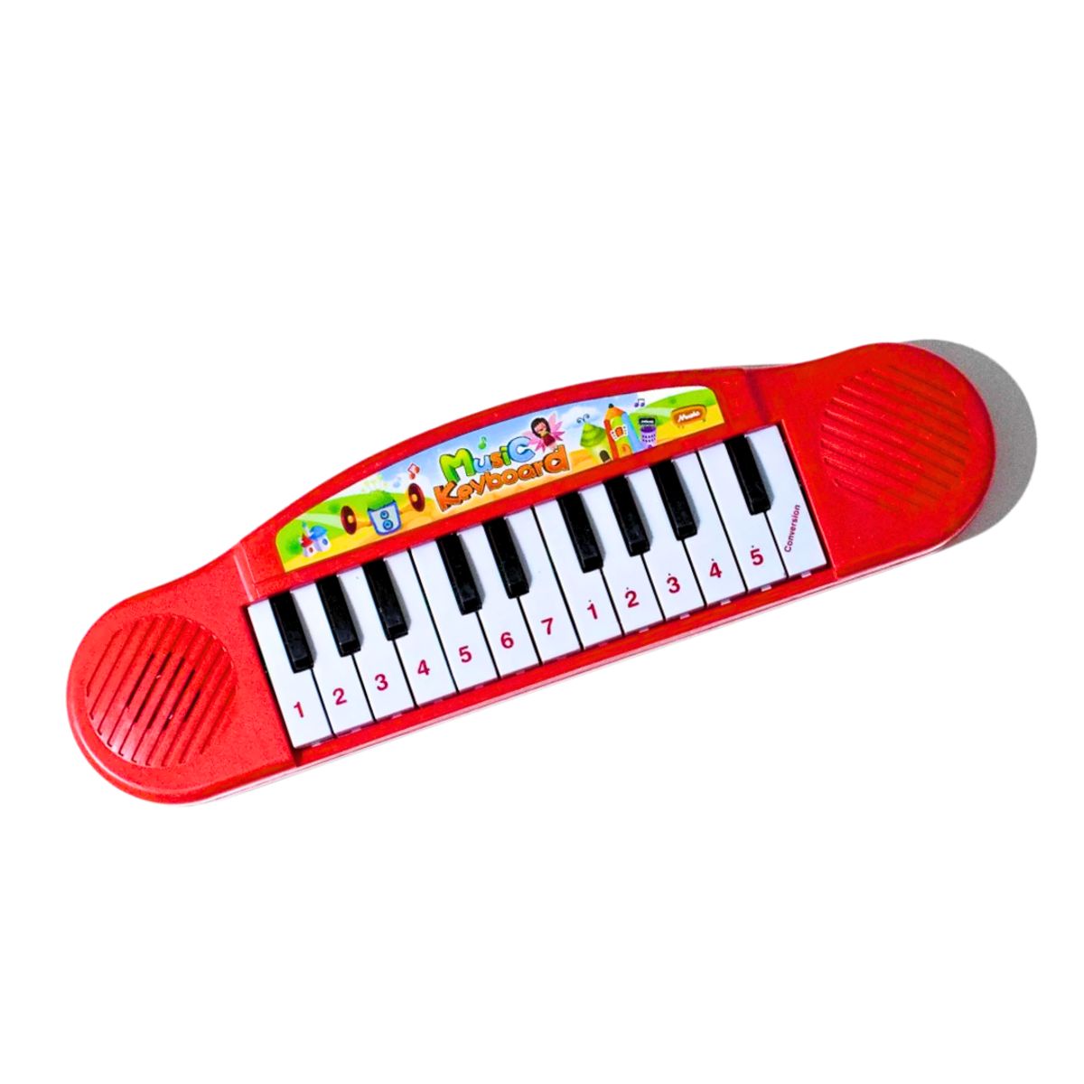 GENERICO - Piano Juguete Infantil Teclado Musical - Rojo