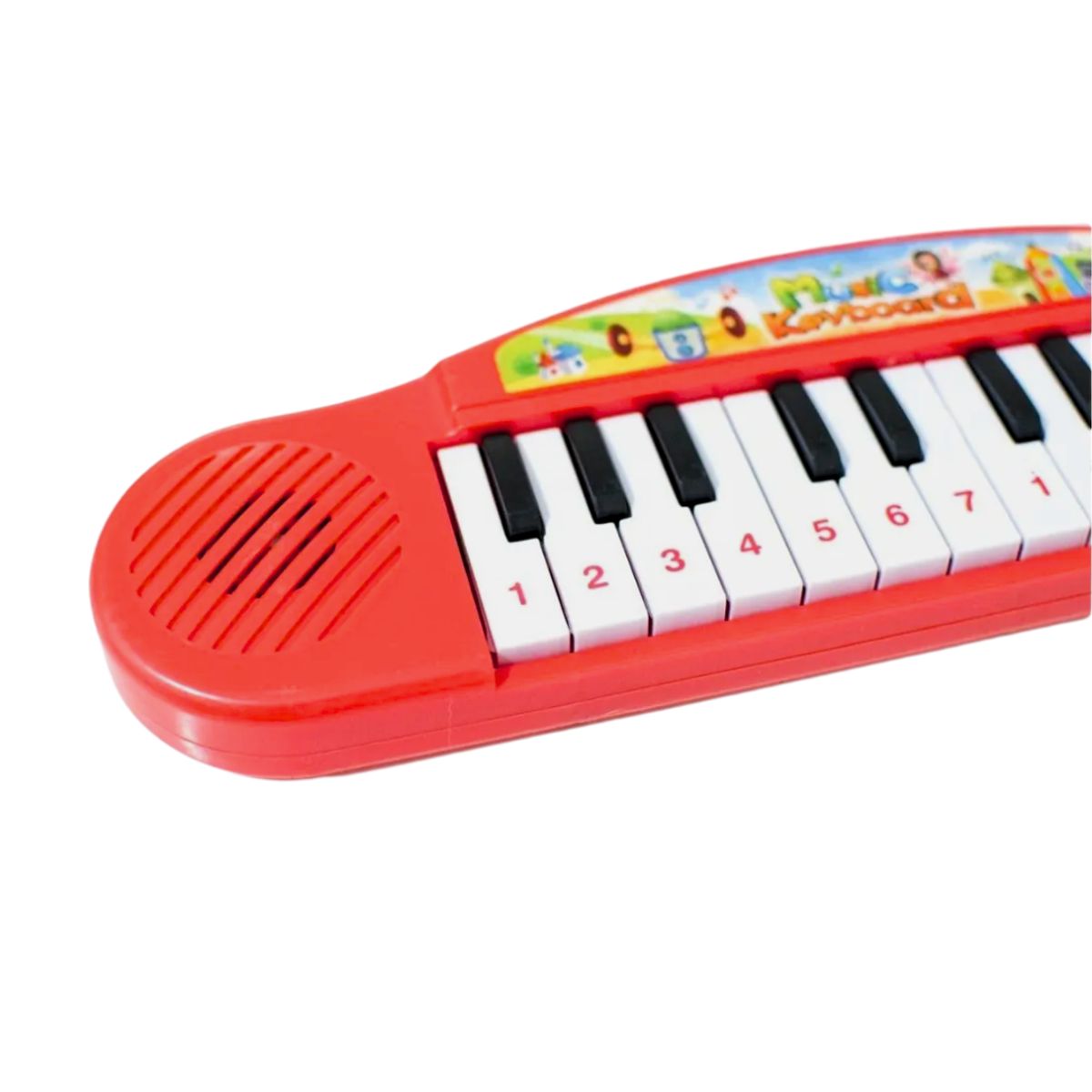 GENERICO - Piano Juguete Infantil Teclado Musical - Rojo