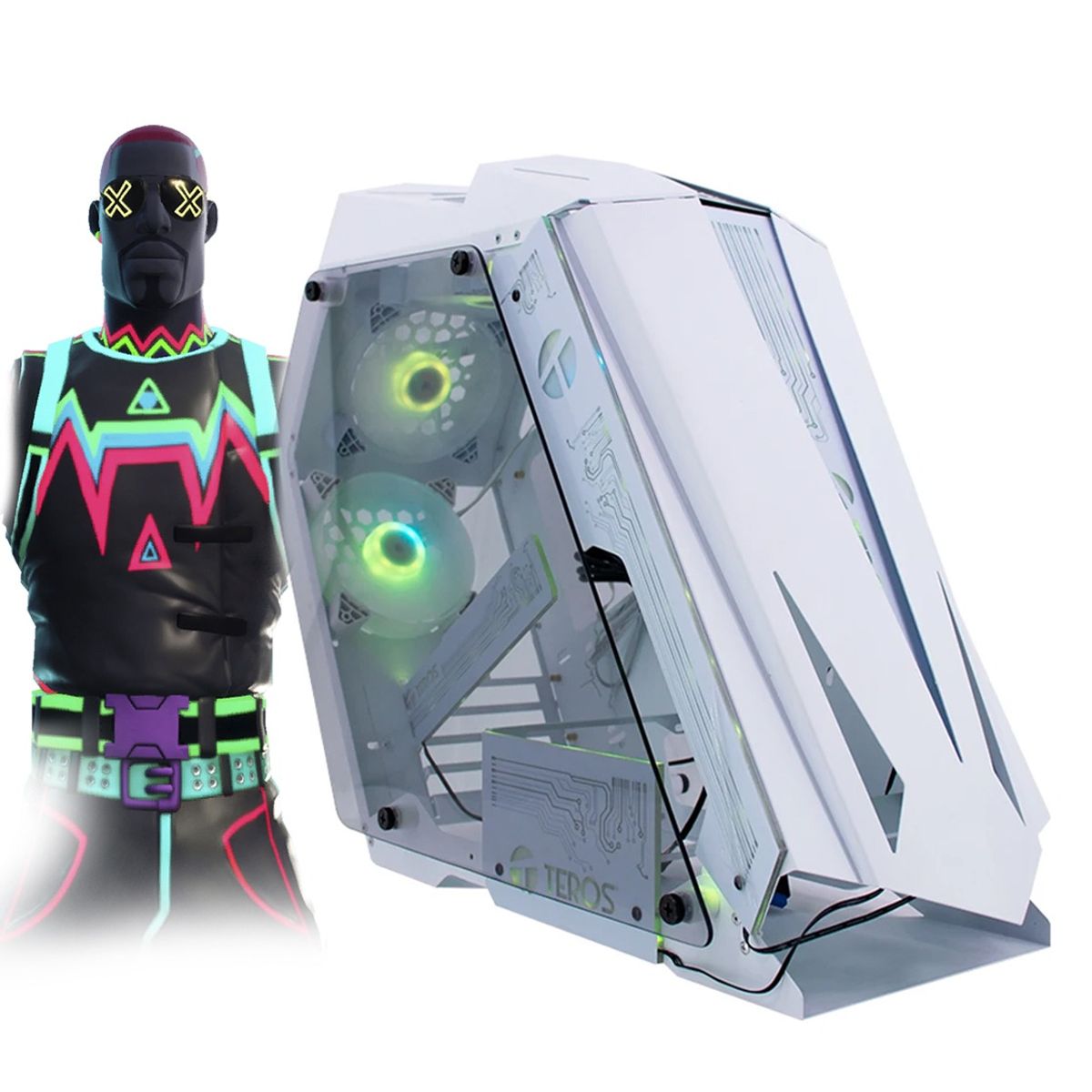 INTEL - Computadora Pc Gamer Intel Core i5 11400F RAM 32GB SSD 1TB VIDEO RTX 3050 8GB