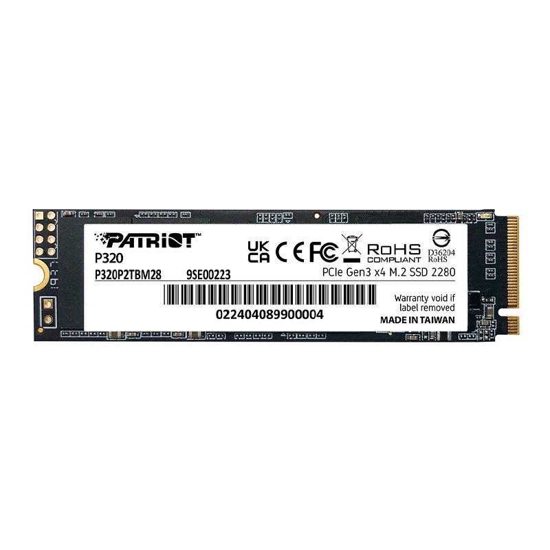 PATRIOT - Unidad de Estado Sólido NVMe 512 GB Patriot P320