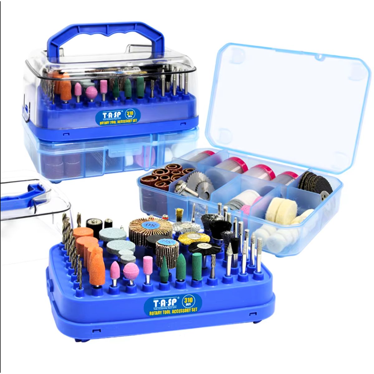 GENERICO - Kit De Accesorios Para Dremel 310 Piezas Super Completo