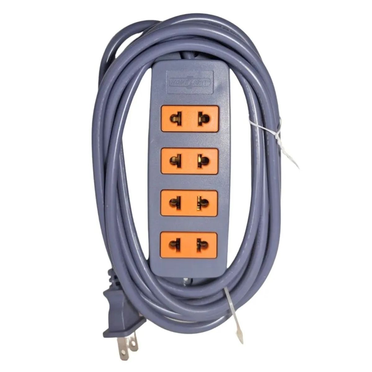 HOME LIGHT - EXTENSION CON 4 TOMAS GRIS 10M HOME LIGHT