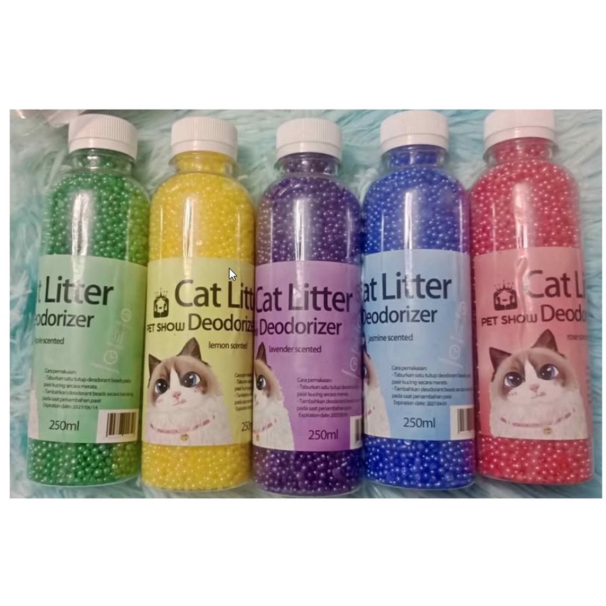 GENERICO - AROMATIZADOR DE ARENA DE GATO BOLITAS