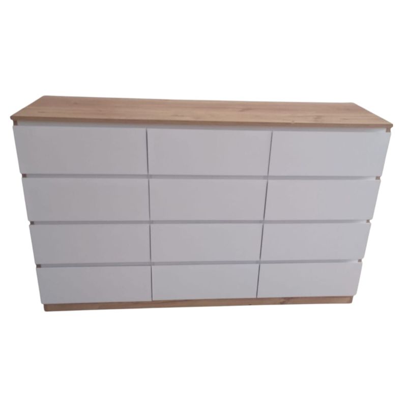 GENERICO - Comoda Duna 12 Gavetas - Estilo Moderno