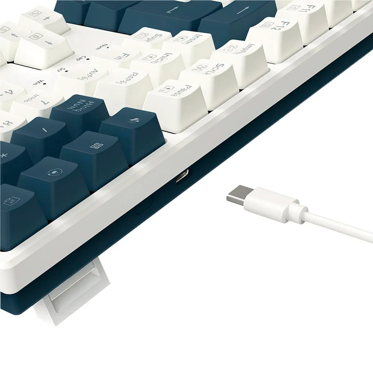 REDRAGON - Teclado gamer Redragon Trundle K668WBO mecánico