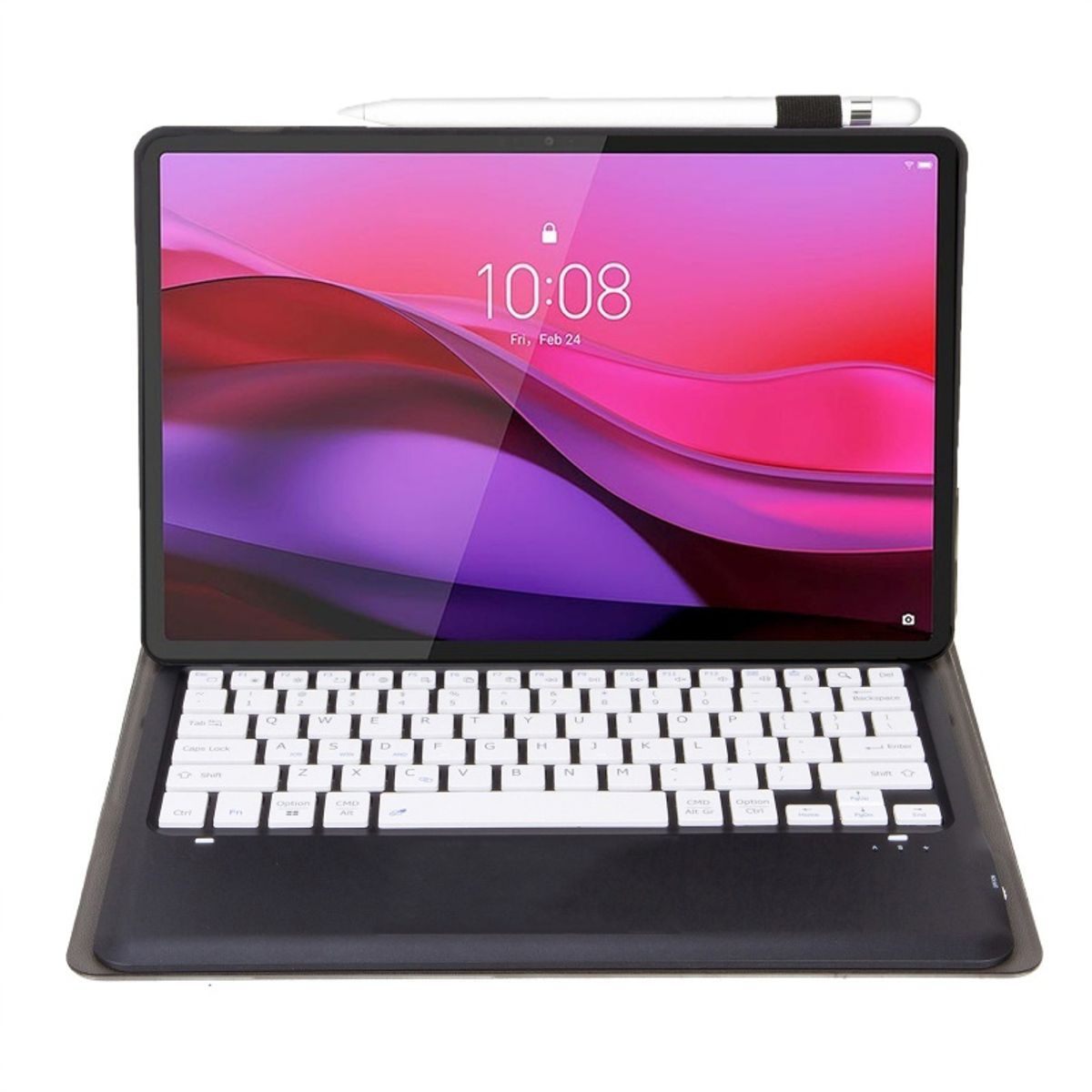 RENVMEXY - Funda + Teclado Bluetooth para Lenovo Yoga 127 pulgadas 2025