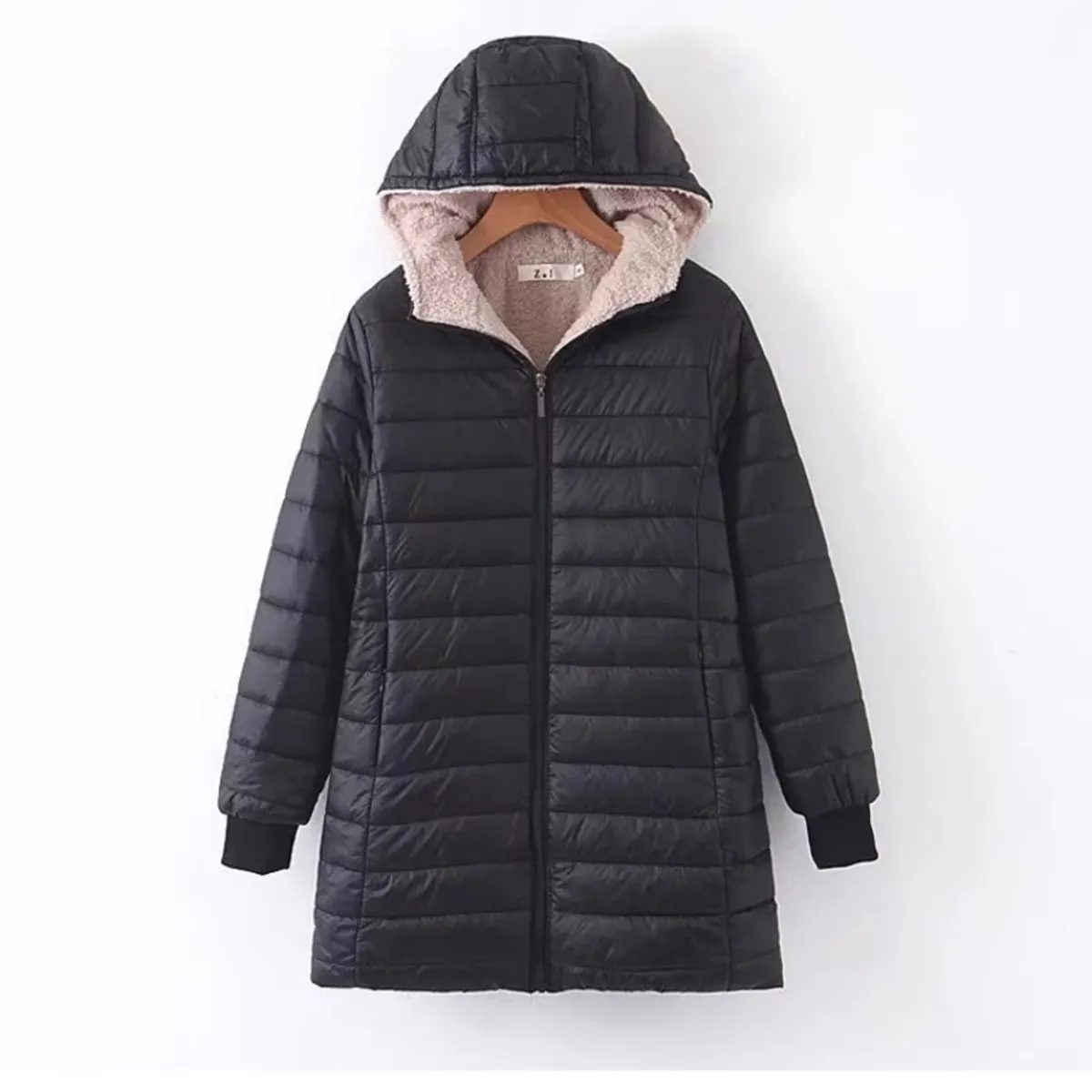 GIOIO - Chamarra Térmica De Largo Medio Ajustada For Mujer