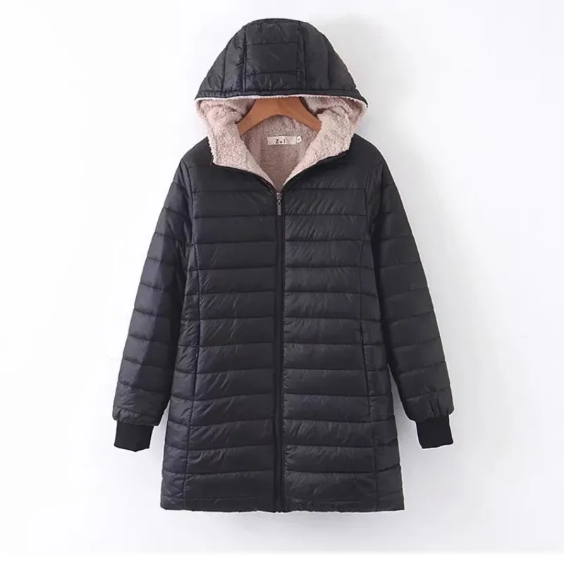 GIOIO - Chamarra Térmica De Largo Medio Ajustada For Mujer