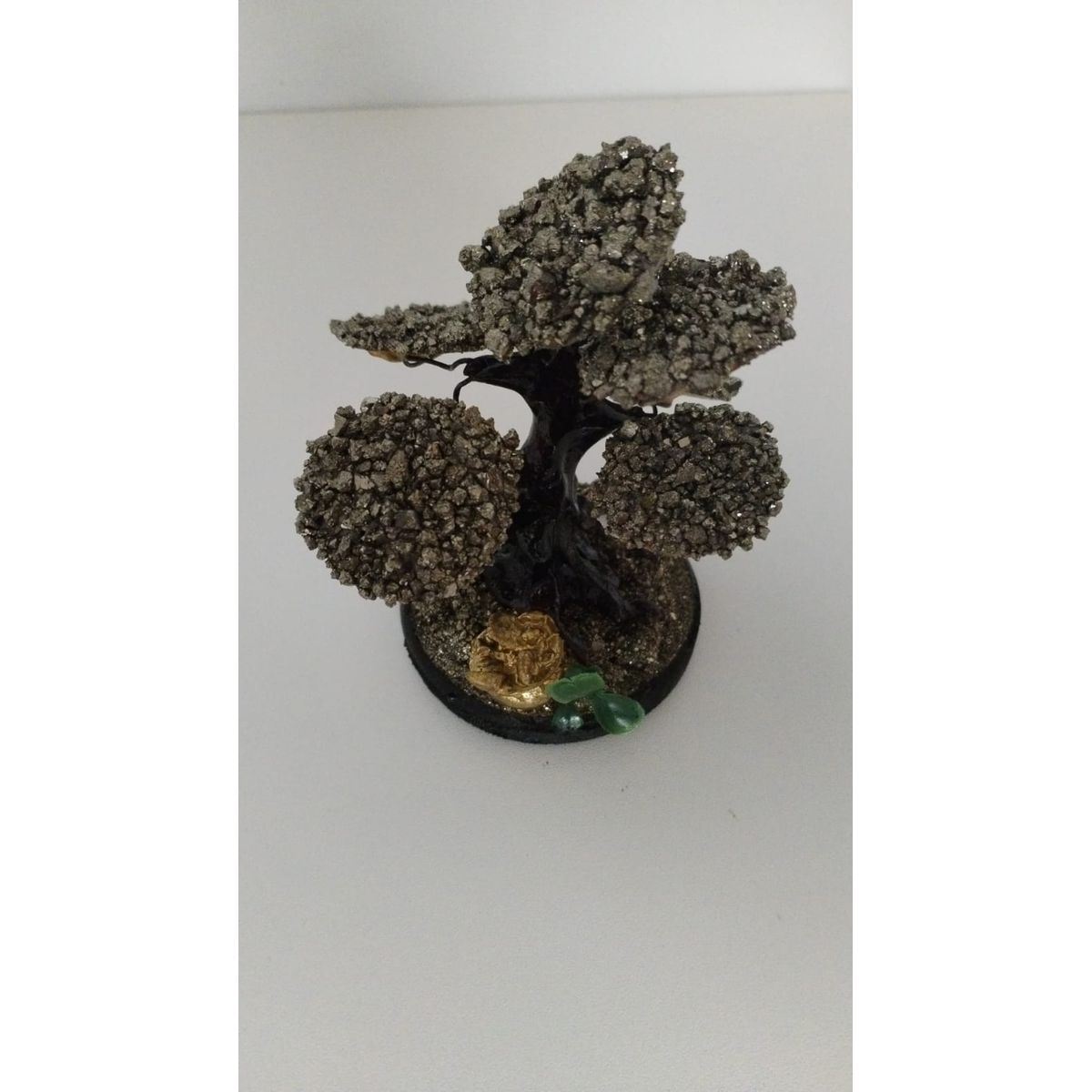 GENERICO - ARBOLITO  DE LA FORTUNA  BONSAI MEDIANO CON PIRITA