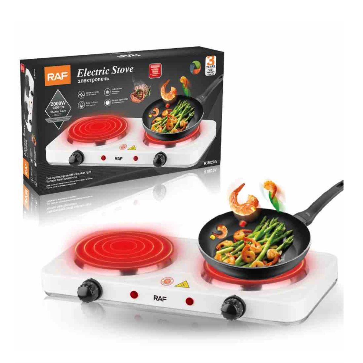 GENERICO - Cocina Electrica 2 hornilla