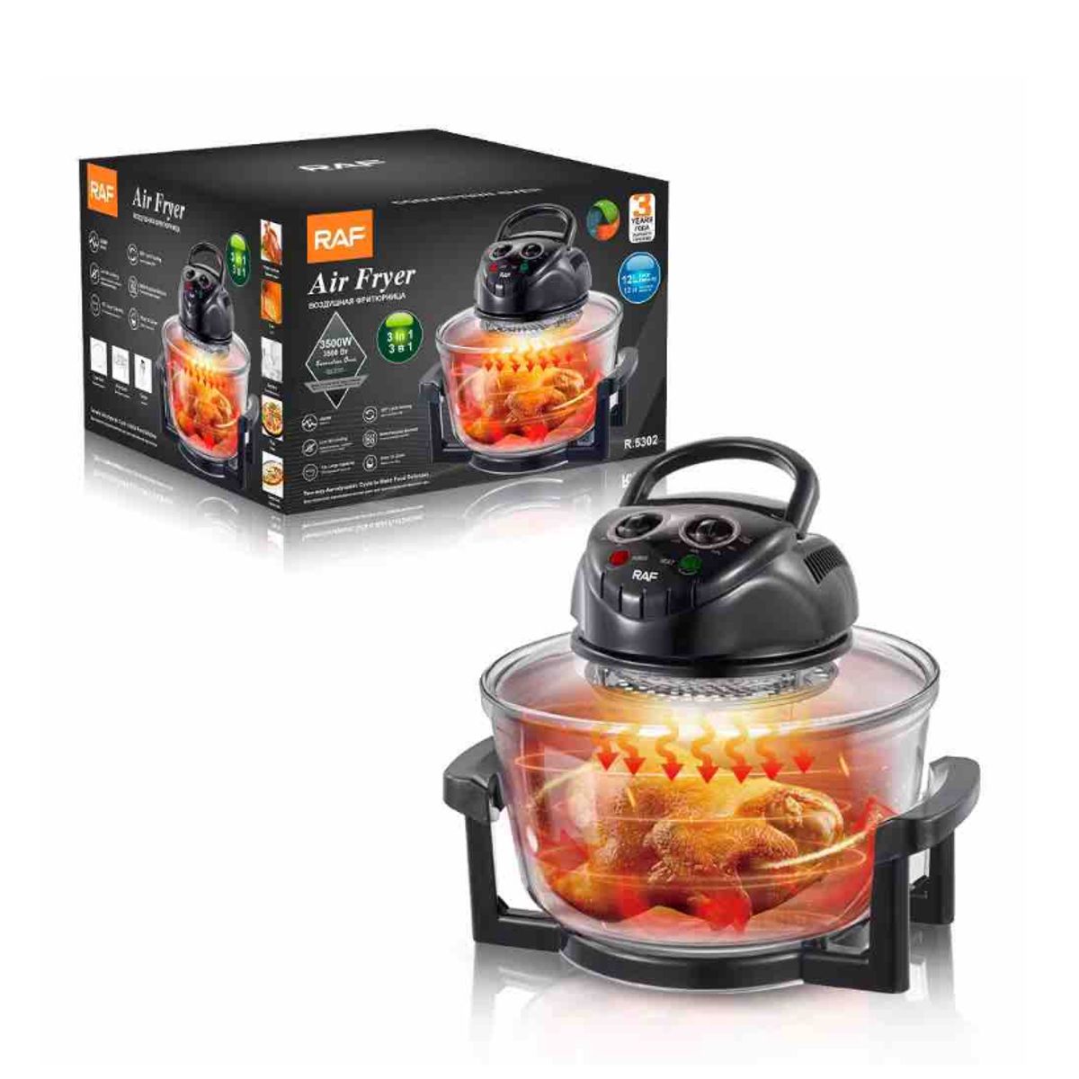 GENERICO - Freidora de aire - Air fryer