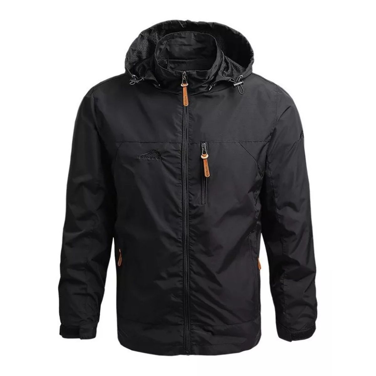 GIOIO - Chamarra Con Capucha Impermeable Para Exteriores